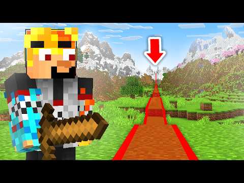 Přežil jsem Minecraft na Jedné LINII