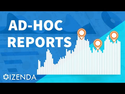 What is Ad Hoc Reporting?