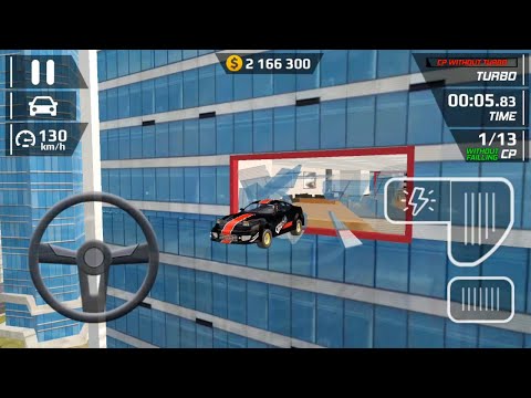 Smash Car Hit Car Driving Simulator: Black GT Turbo Sport Car Driving Stunts - Android Gameplay