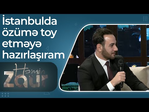 İstanbulda özünə toy etməyə hazırlaşan Orxan Babazadə - Sənəti atacam - Həmin Zaur