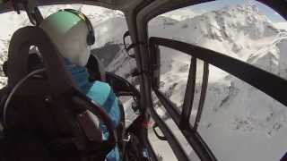 preview picture of video 'POV: Silverton Heli Skiing'