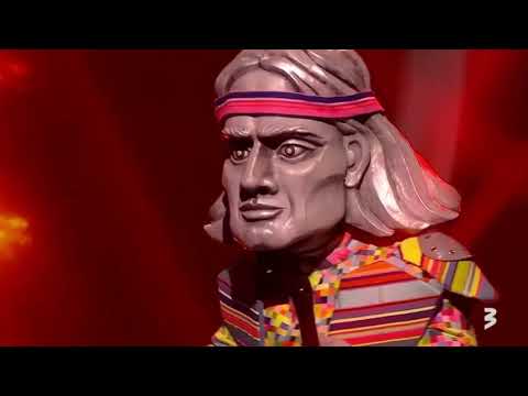 (Eliminated) Spēkavīrs sings “I Can’t Dance” by Genesis (Balss Maskā)