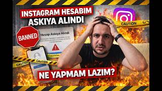İnstagram Hesabım Askıya Alındı Ne yapmam Lazım