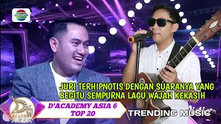 Download lagu Juri Terhipnotis_Dengan Suaranya Yang Begitu Mempesona Lagu Wajah Kekasih | D'academy Asia 6 mp3