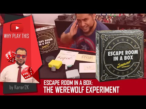 Escape room in a box: Werewolf experiment - Why Play This