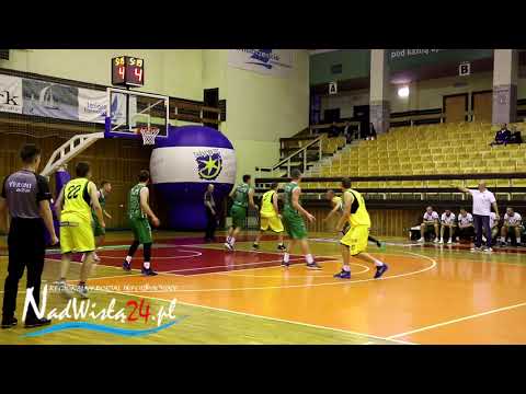 20.10.2018 Siarka Tarnobrzeg - U!NB AZS UMCS Lublin  77:86