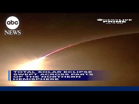 Solar eclipse sweeps across Europe