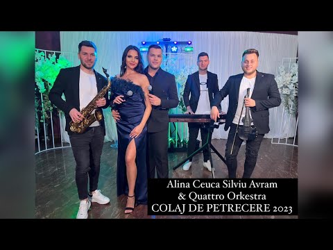 Alina Ceuca,Silviu Avram & Quattro Orkestra❌ COLAJ DE PETRECERE ❌ NOU 2023 Cover-uri românești