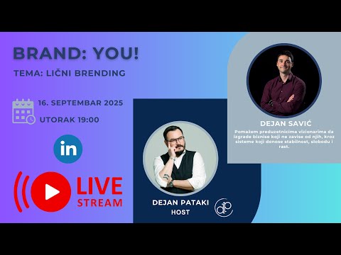Dejan Savić – testimonial