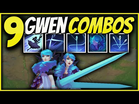 New 9 Basic Gwen COMBOS That You Can Easy Learn & Master | League of Legends Gwen Combo Guide
