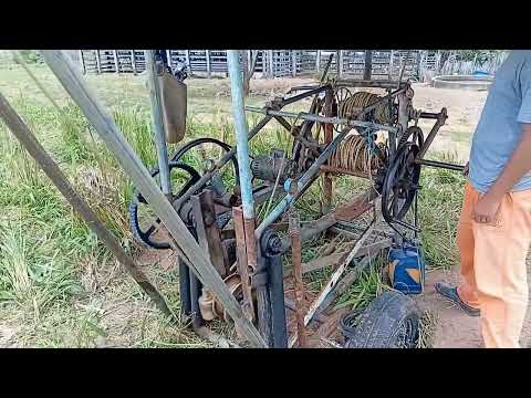 Fazendo mais um poço,RIBEIRA DO POMBAL BA