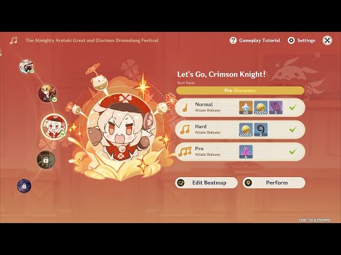 The Almighty Arataki Great and Glorious Drumalong Festival | Genshin Impact 2.7 Event Day 5