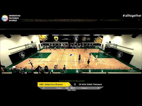 LIVE 🏀 TF U18 ABC Galactica Brasov vs CS SCM OHMA Timisoara