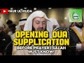 Opening Dua Supplication Before Prayer | Salah MUST KNOW! | Mufti Menk