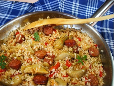 Arroz con chorizo