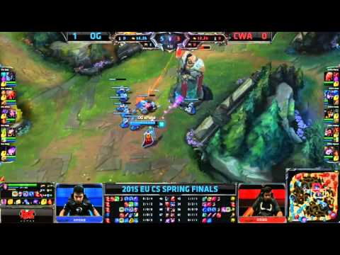 Origen vs CWA Spiel 2 - EU Challenger Series FINALE