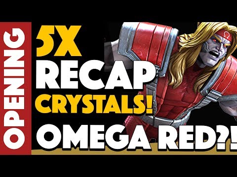 5x Recap Crystals - A Chance For 5-Star Omega Red?!