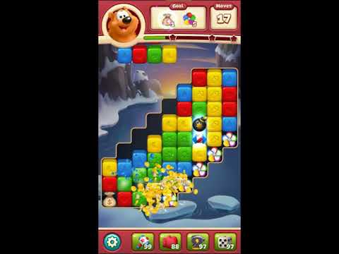 Toon Blast Level 3615 - NO BOOSTERS 🐻🐺🐱 | SKILLGAMING ✔️