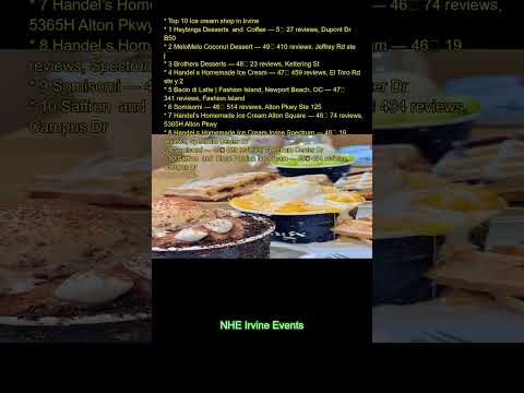 Top 10 Ice cream shop in Irvine:  1. Heybings Desserts & Coffee — 5★ (27 reviews), Dupont Dr B50  2.