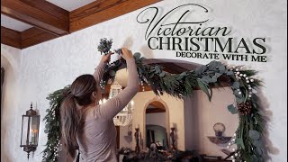 Decorating My Grand Foyer for Christmas (Little Women Inspired) Christmas Decorating Ideas