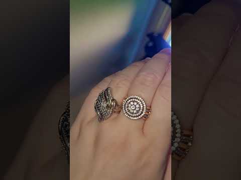 Diamonds Vs Cubic Zirconia #diamonds #cubiczirconia #rings