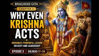 Why Even Krishna Acts | Bhagavad Gita Chapter 3 Ep 3