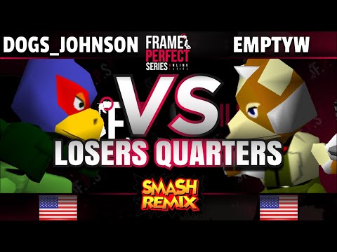 FPS6 Online - ND64 | Dogs_Johnson (Falco/C. Falcon/Pikachu) vs. emptyW (Fox) - Remix Losers Quarters