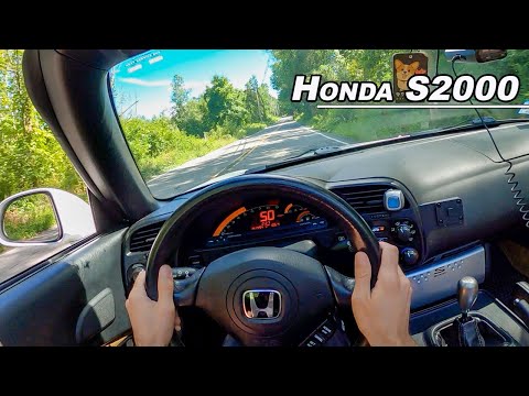 Driving the Legendary Honda Roadster  - 2005 AP2 S2000 POV (Binaural Audio)