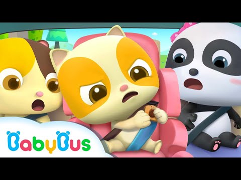 Siguranța copiilor în mașină - Cântece BabyBus pentru Copii