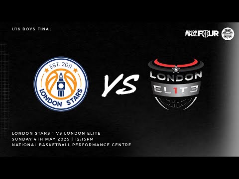 G16_U16 Boys' Playoff Final: London Stars v London Elite  (Court 1)