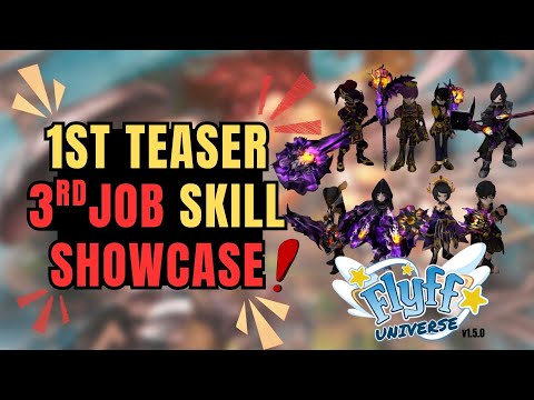 EPIC 3RD CLASS SKILLS!!! 🤯 - 1st Teaser All Class | Flyff Universe