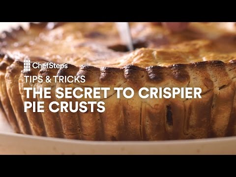 The Secret to Crispier Pie Crusts
