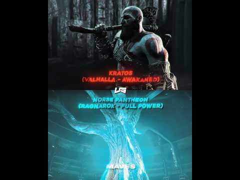 Kratos Vs Norse Pantheon | Battle #shorts #godofwar #godofwarragnarok