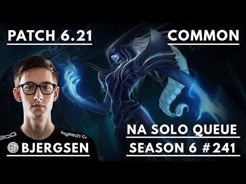 241. TSM Bjergsen - Lissandra vs Twisted Fate - Mid - October 22nd, 2016 - Season 6 - Patch 6.21