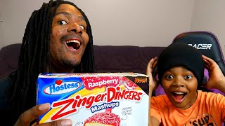 Hostess Raspberry ZingerDingers Mashup Food Review