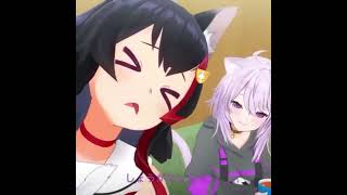 可愛すぎん？ #vtuber #ホロライブ #ホログラ#白上フブキ #猫又おかゆ #大神ミオ