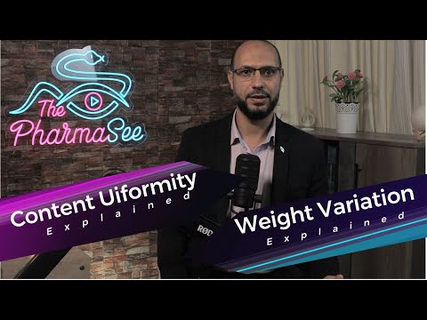 Mastering Pharmaceutical QC: Content Uniformity and Weight Variation Tests || USP (905)