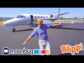Planes Song Touch The Sky Sing With Blippi Blippi Kids Songs Moonbug Kids