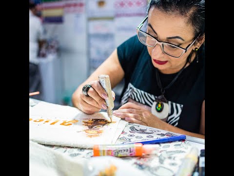 Toalha de Lavabo com Tania Marino - Sublimações Deize Costa