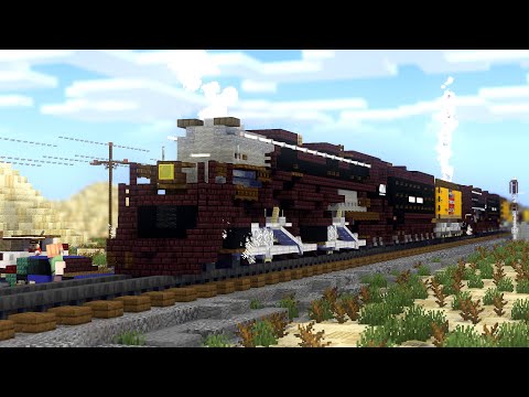 EPIC Minecraft Train Animation!!