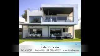 preview picture of video 'Stunning modern house in the charming village of Vilassar de Dalt | LFS2759'