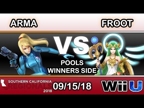 SCR 2018 - Arma (Zero Suit Samus) Vs. Froot (Palutena) Pools - Smash 4