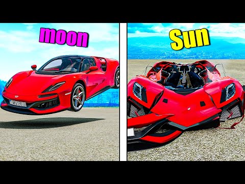 Testing cars vs different gravities in GTA 5