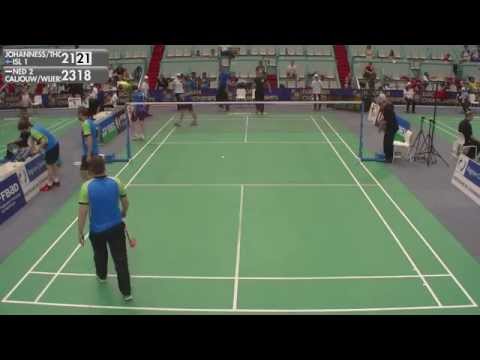 Group Stage (MD) - Johannesson / Thomsen vs Caljouw / Wijers - ECC2015