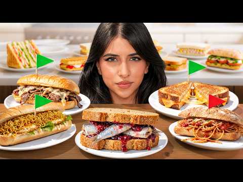 تحدي وصفات المتابعين 👩🏻‍🍳👨🏻‍🍳 | اكتشفت أحلى ساندويتش في العالم 🥪