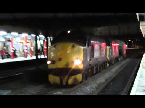 37602/37716 6k73 Sellafield - Crewe flask, 25th January 2016