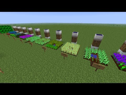 Minecraft IC2 IndustrialCraft Agriculture Crop Guide ep 3 Cropnalyzer Harvesting Seeds