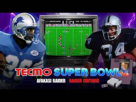 Tecmo Super Bowl | Critique vs Afakasi