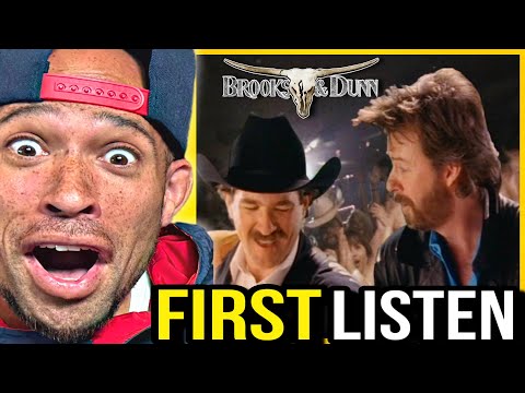 Rapper FIRST time EVER hearing Brooks & Dunn - Boot Scootin' Boogie!