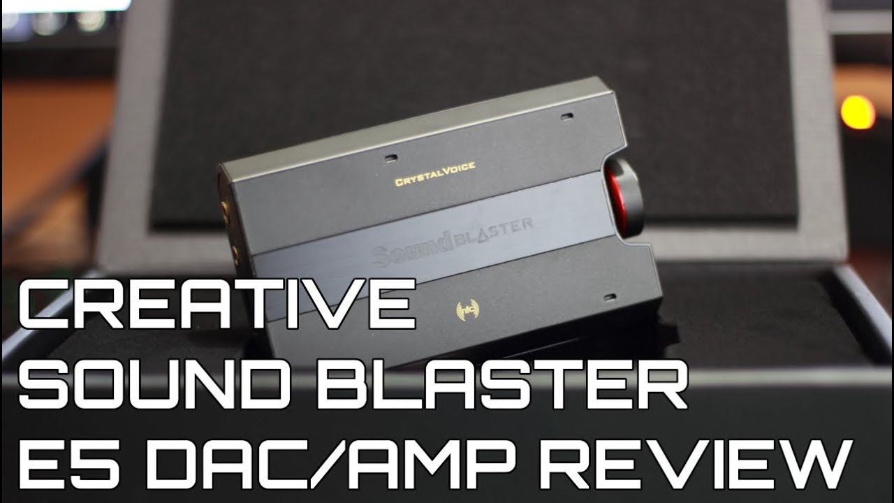 Портативный усилитель Creative Sound Blaster E5